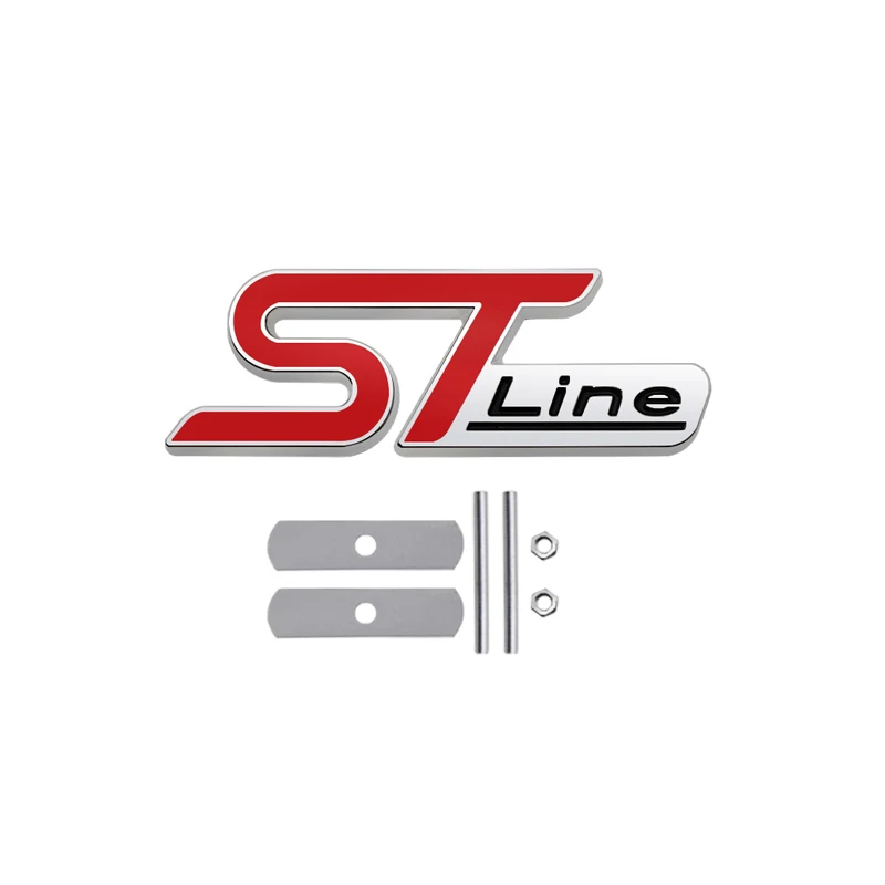 Металлическая решетка для багажника заднего вида, наклейки для FOCUS 2 FOCUS 3 Mondeo Fiesta Kuga MK2 MK3, аксессуары