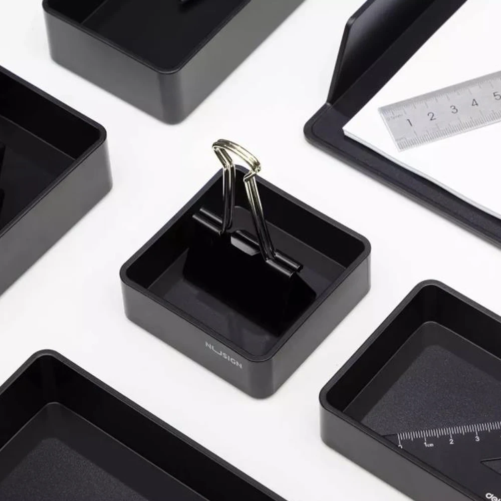 Настольный держатель для хранения NuSign многофункциональная коробка с круглым