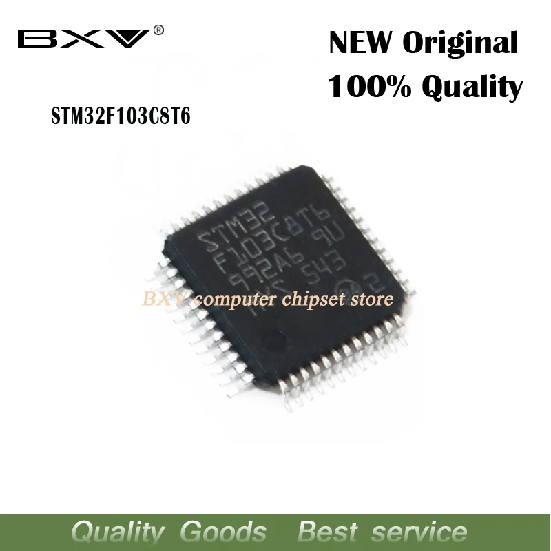 10 шт./лот STM32F103C8T6 STM32F103 QFP QFP48 LQFP48 новый оригинальный|Интегральные схемы| |