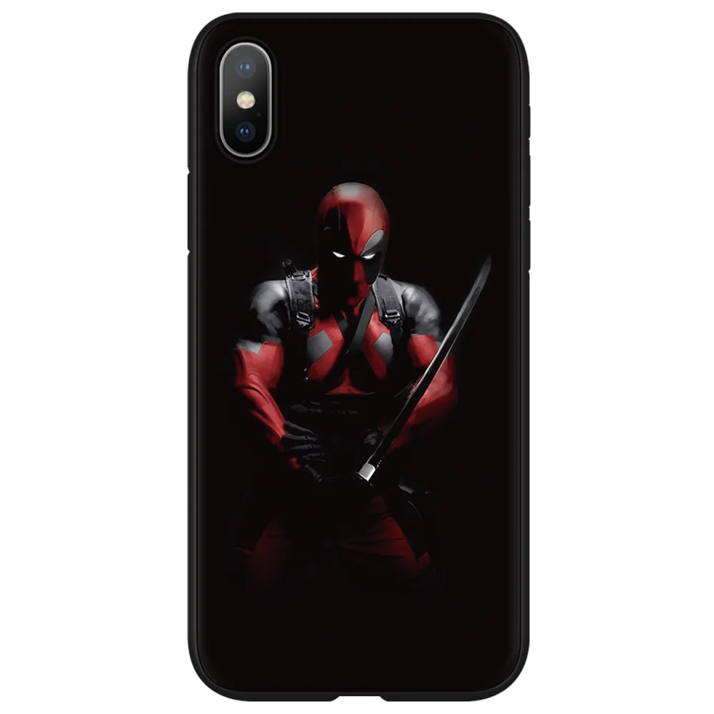 Marvel Мстители Jorker Dead Pool печать рисунок чехол TPU Мягкий для iPhone XS Max 7 8 Plus XS X 6 6S 5 5S 11 Pro Чехол для Max XR - Цвет: 0z1dao