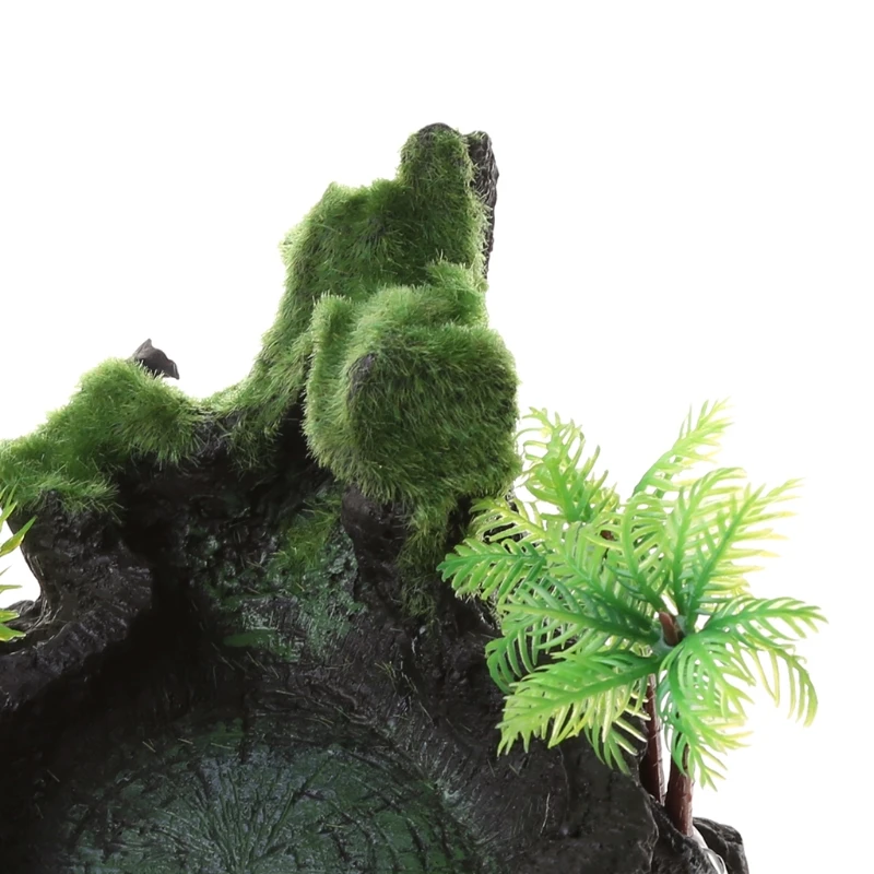 

Reptile Decor Resin Reptile Platform Artificial Tree Design Reptile Water 95AA