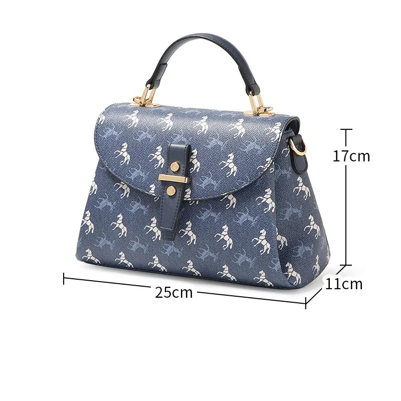 

Bags Handbags New 2020 Messenger Bag Printing Pony Shoulder Bag Casual Simple Handbags High Quality Women Purse and Handbags