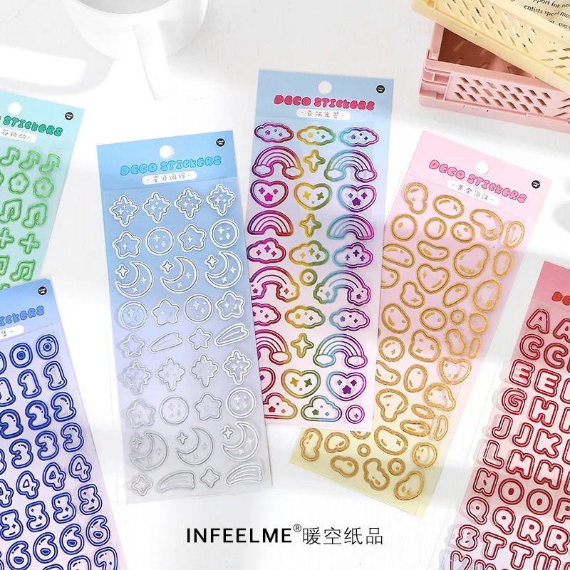

Alphabet Stickers Scrapbooking Letter Stickers for Greeting Card Making Planners Decorations