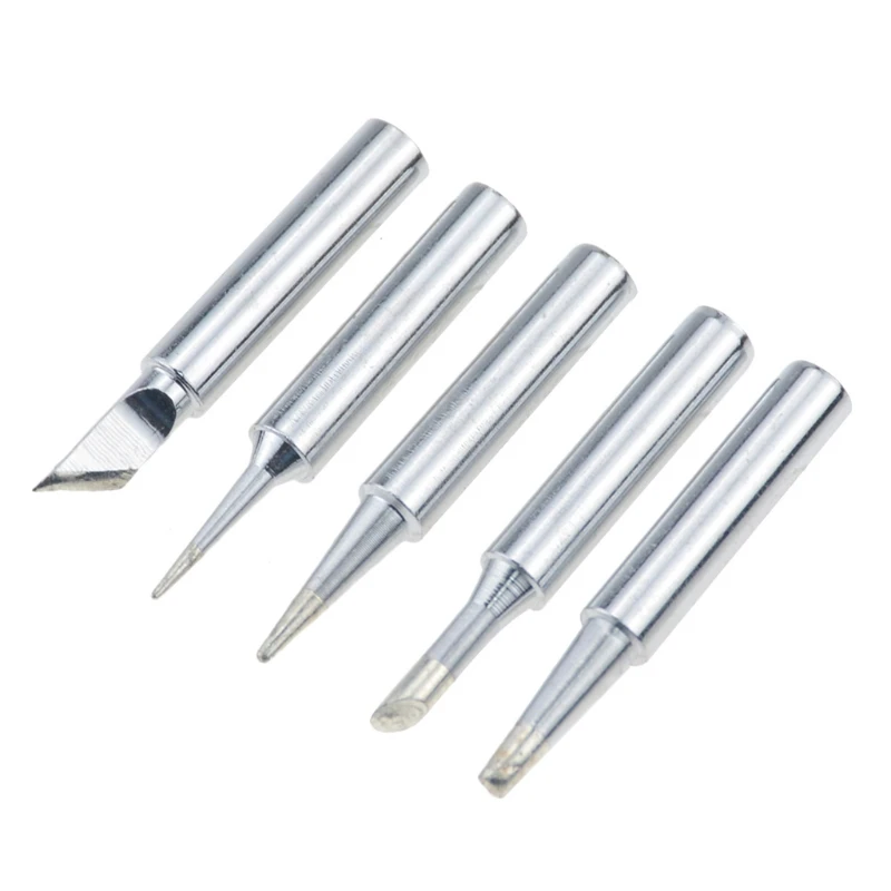 

Durable 5 pcs Inner-heated Soldering Iron Head Soldering Iron Tip Fit for Soldering Stand for Home DIY Welding Use