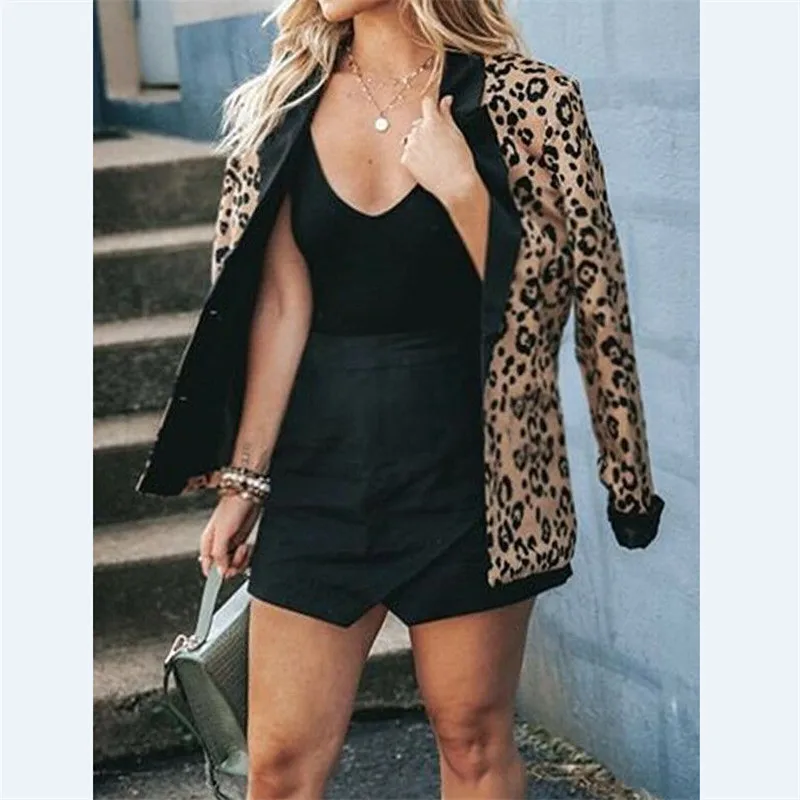 

New Women Long Sleeve Coat Slim Business Suits Jacket Blazer Casual Outwear Tops