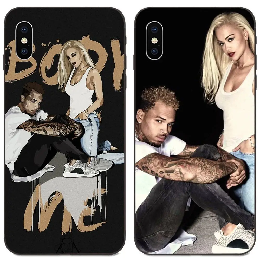 Для Apple iPhone 4 4S 5 5S SE 6 6S 7 8 11 Plus X XS Max XR Pro мягкий чехол для мобильного телефона Rita Ora F