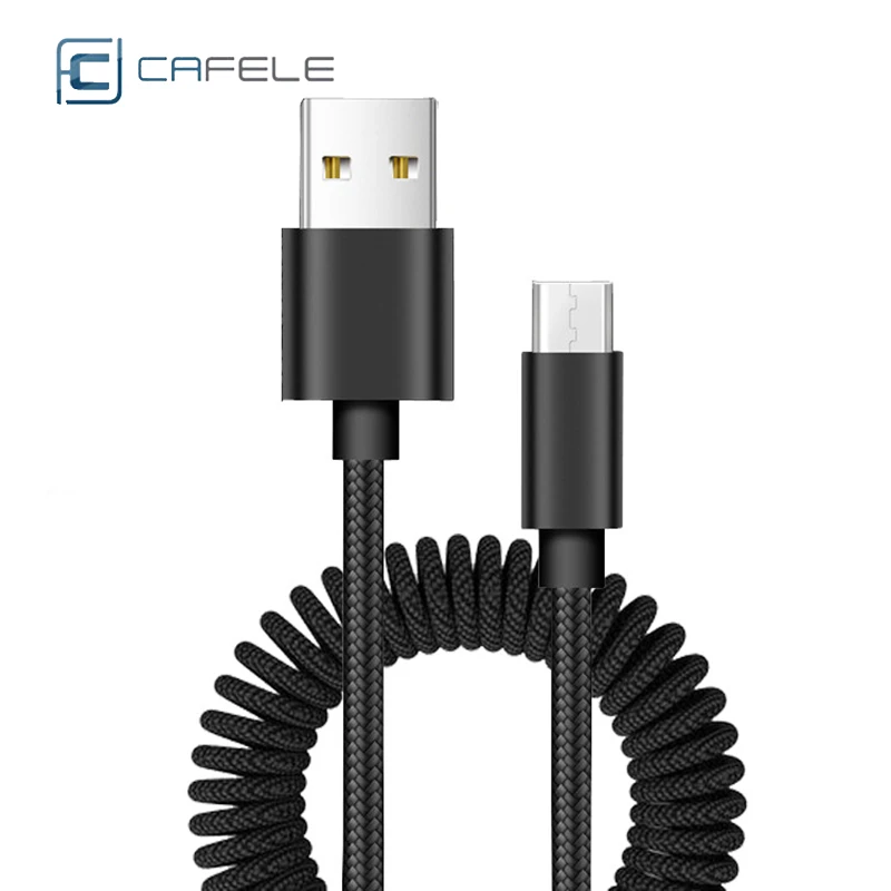 Кабель usb type-c 2.1A быстрое зарядное устройство 1,8 M масштабируемые usb-кабели для Xiaomi mi 9 Red mi Note 7 huawei samsung Iphone Android оборудование