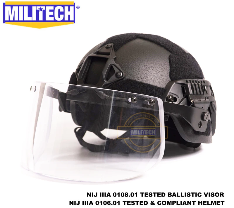 MILITECH BK MICH ACH ARC OCC циферблат лайнер NIJ уровень IIIA 3A арамидный пуленепробиваемый шлем с тактическим баллистическим Козырьком Щит Набор