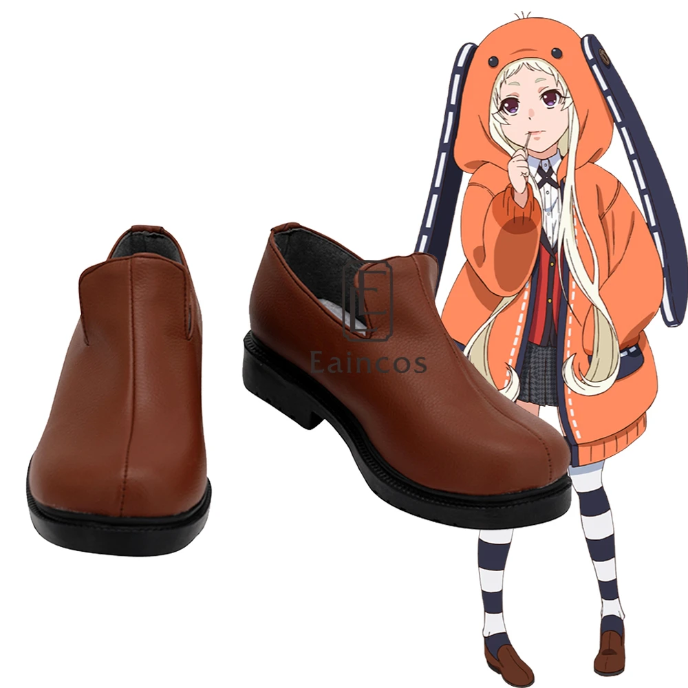 

Anime Compulsive Gambler Runa Yomotsuki Cosplay Shoes Custom-made