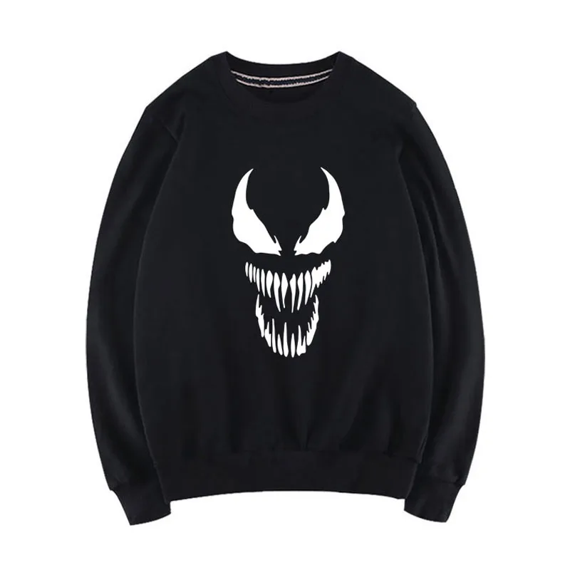 

Men Sweatshirts Student 2021 New Spring And Autumn Male Pullover Cartoons Thin Black White Gray Red Yellow Teenager Boys H19