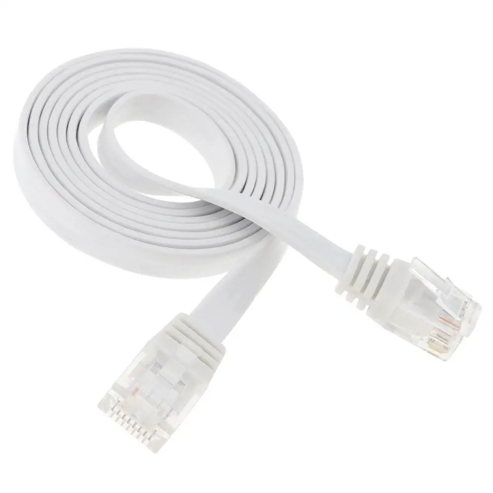 Сетевой кабель Ethernet CAT 6 1 м 2 3 RJ45 CAT6 8P8C плоский UTP патчкорд компьютерный для