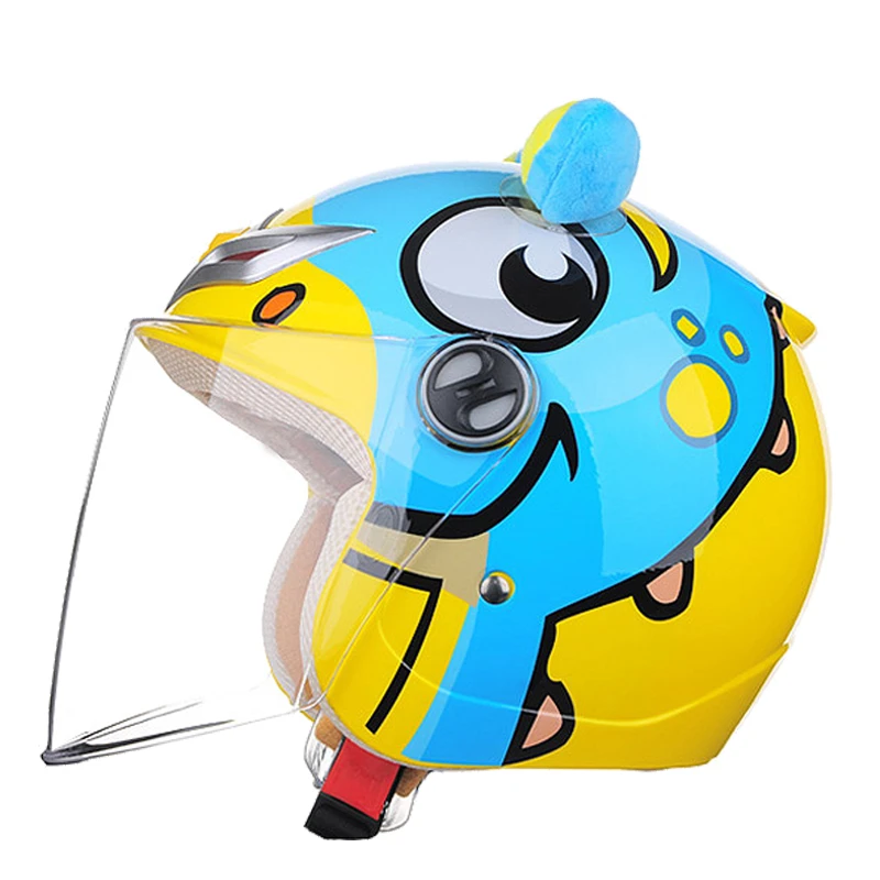 Children Motorcycle scooter Helmet 3/4 Open Face halmet motocross vintage casque Moto Casque Casco motocicleta Capacete | Автомобили и