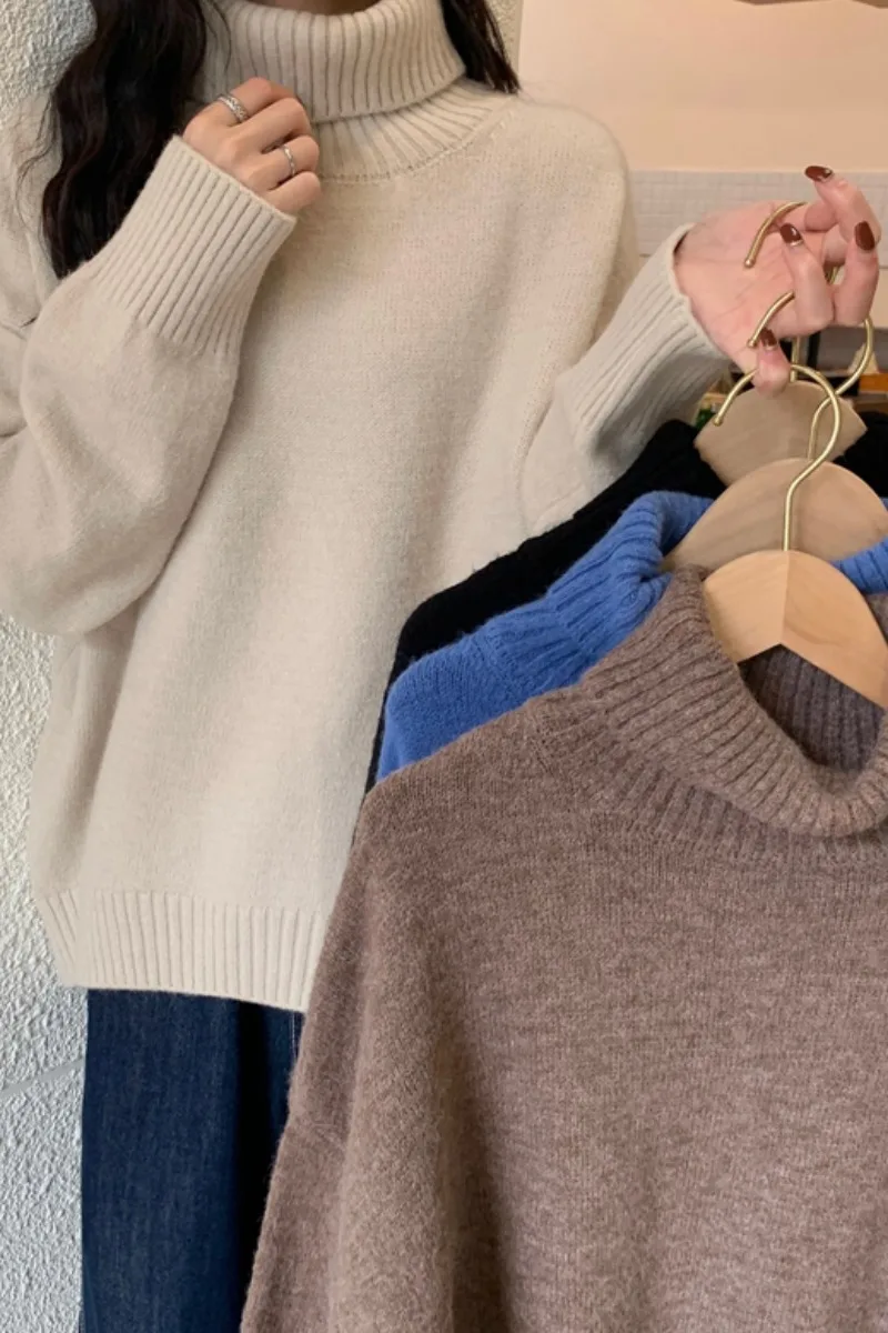 

New 2021 Women Knited Holiday Pullover Cute korean spring Sweater