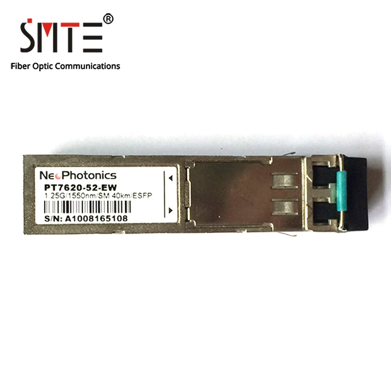 

Neophotonics PT7620-52-EW 1.25G-1550nm-40km-SM-ESFP Fiber Optical Module