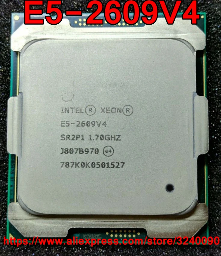 

Intel Xeon CPU E5-2609V4 SR2P1 1.70GHz 8-Cores 20M LGA2011-3 E5-2609 V4 processor E5 2609V4 free shipping E5 2609 V4