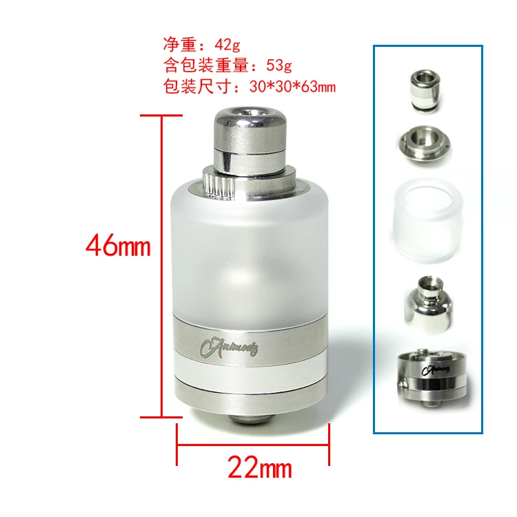 SXK Bastard RTA RDA обслуживаемый резервуар электронная сигарета емкость 3 5 мл vs doggy style v2