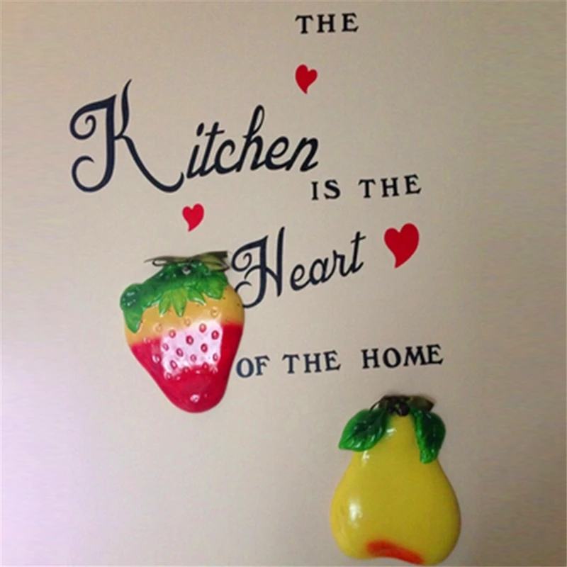 New Kitchen Is Heart Of The Home Letter Pattern Wall Sticker PVC Removable Decor DIY Art | Дом и сад