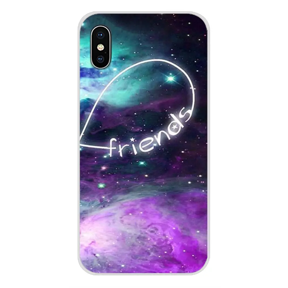 Лучших друзей одинаковая цветочный пара аксессуары Чехлы для Apple iPhone X XR XS 11Pro MAX 4S