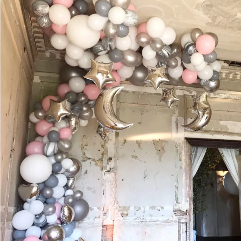 5 м аксессуары для воздушного шара воздушный шар цепь ПВХ Резина Свадьба День