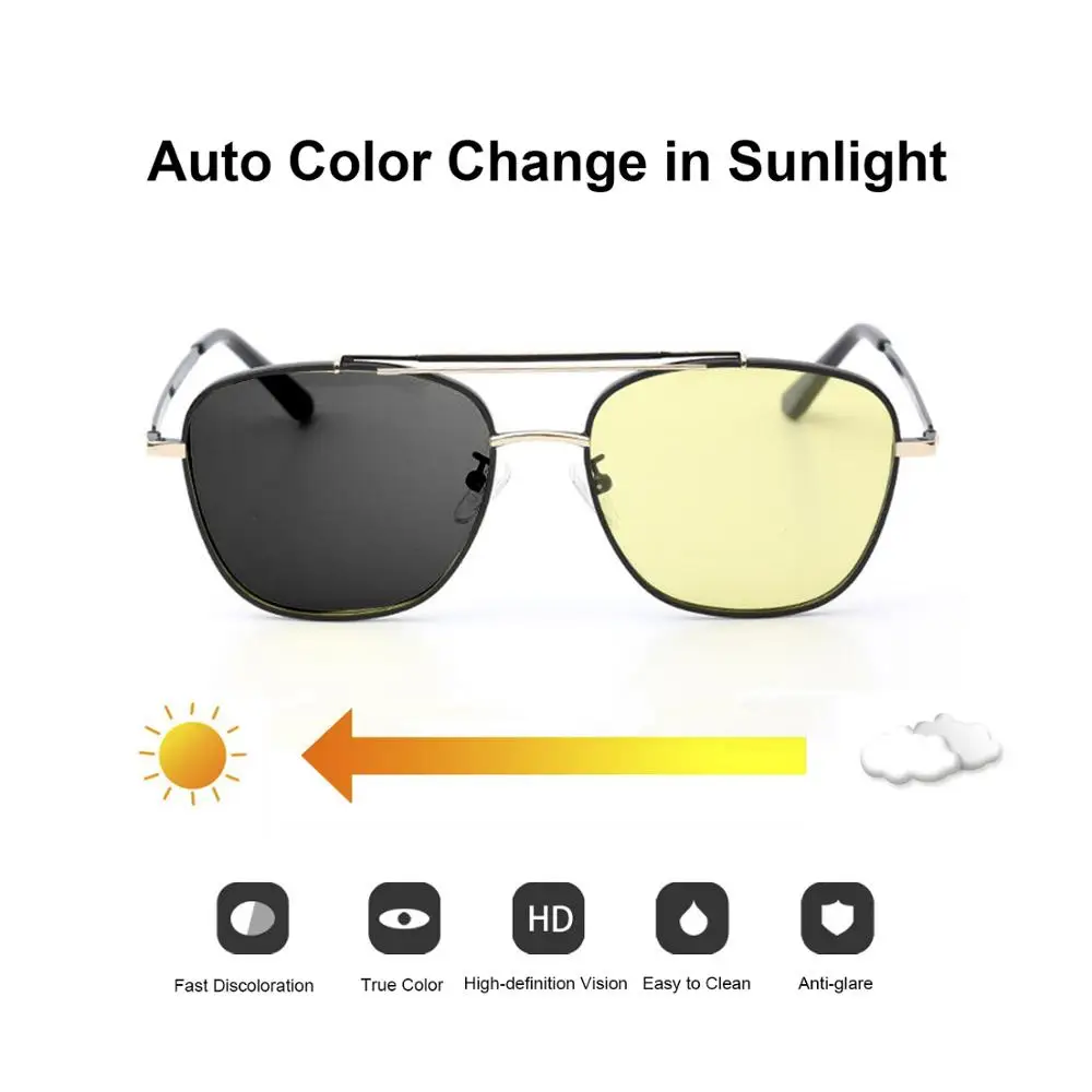 Женские и мужские очки ночного видения FENCHI розовые затемненные солнцезащитные в