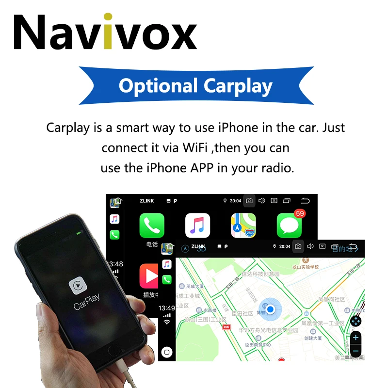 Навигационный мультимедийный плеер Navivox 2Din Android 10.0 DVD GPS для Opel Vauxhall Astra Meriva Vectra Antara Zafira Corsa Agila 7" радио включено.