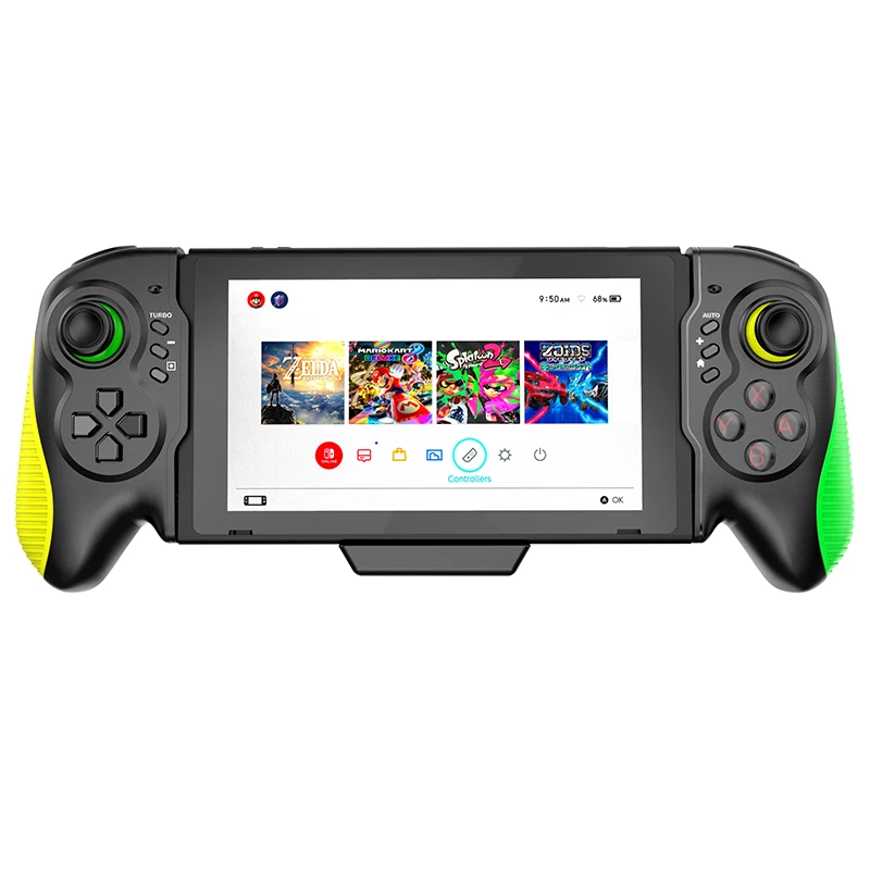 

NS-Switch Grip In-line Gamepad For N-Switch NS Charge Play Games With Six-axis Gyroscope Gravity Sensing Dual-Motor Vibration