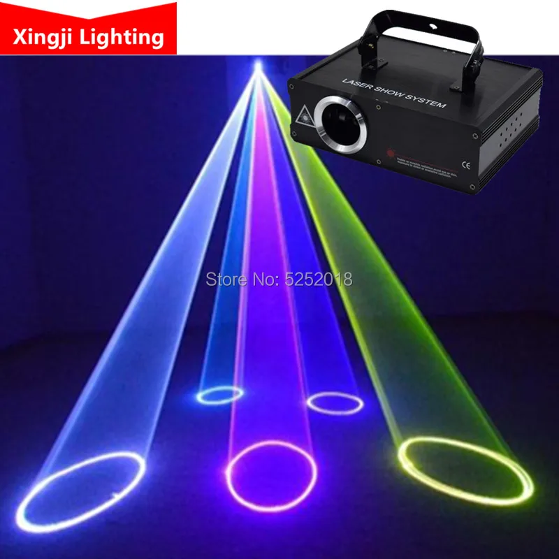 

hot laser light dj line scanner Laser 1000mw RGB animal flower cartoon dance Light Home Party DJ Stage Lighting KTV Show laser
