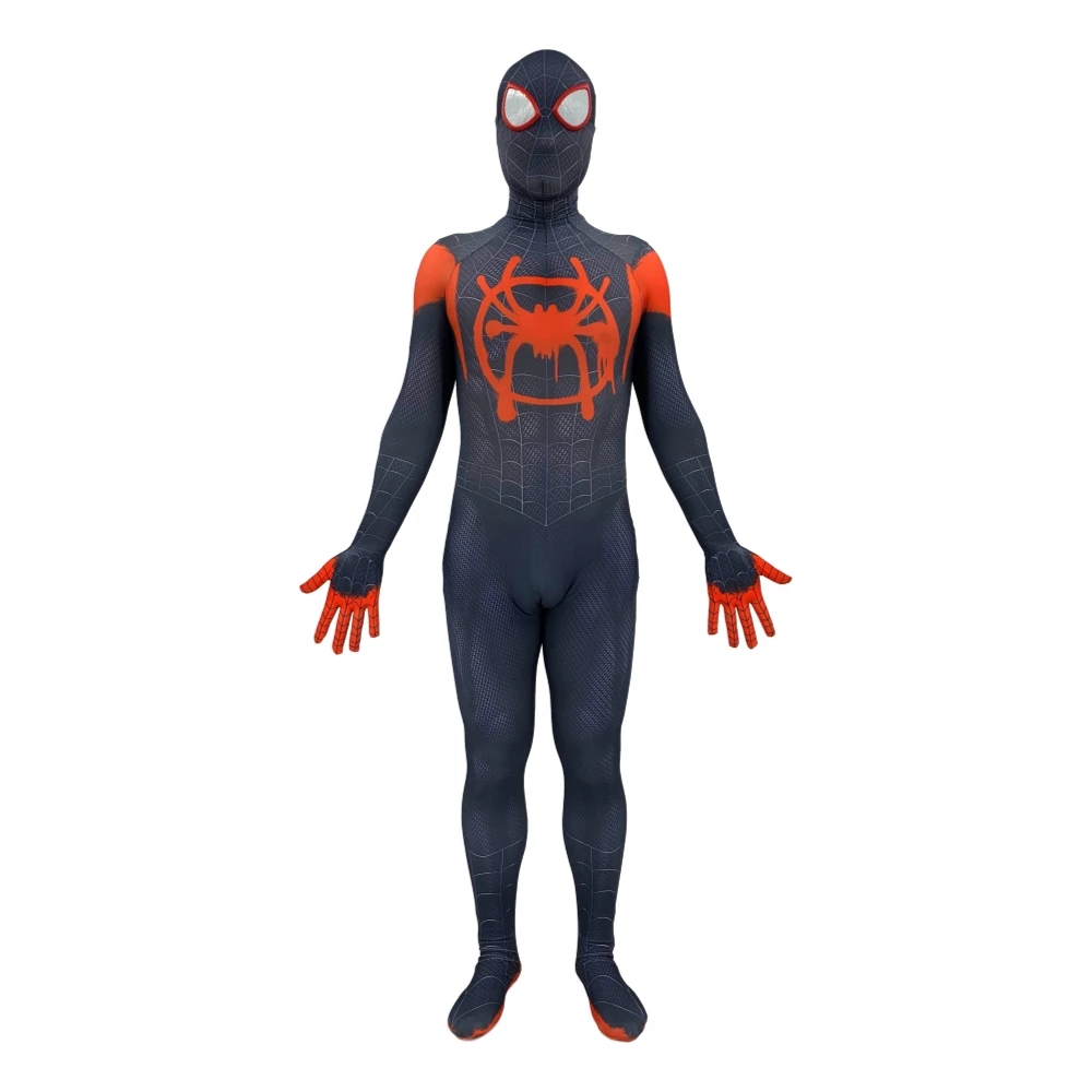 Комбинезон с 3D принтом Майлз Моралес костюм Человек паук зентай паук|Костюмы из