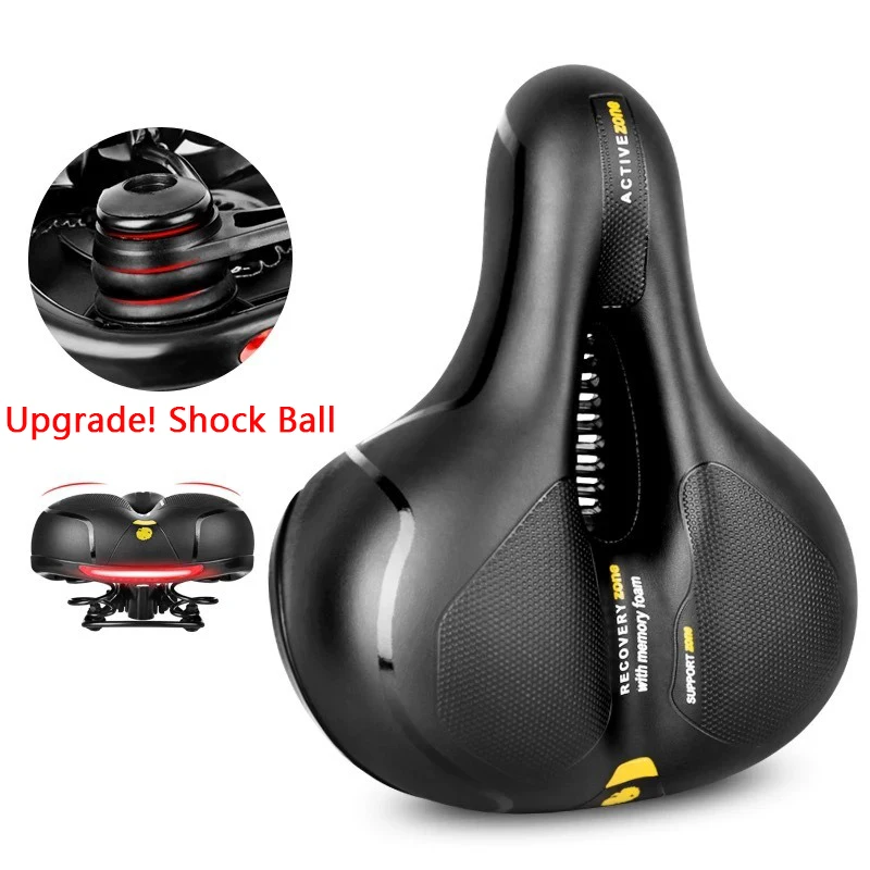 

MTB Road Cycle Saddle 3D Bicycle Comfortable Saddle Men Women Hollow Breathable Comfortable Soft Cycling Seatsoft Bike Seat