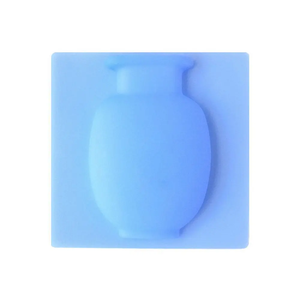 

Flower Bottle DIY Silicone Magic Wall Hang Vase Sticky Flower Bottle Rubber Silicone Floret Container
