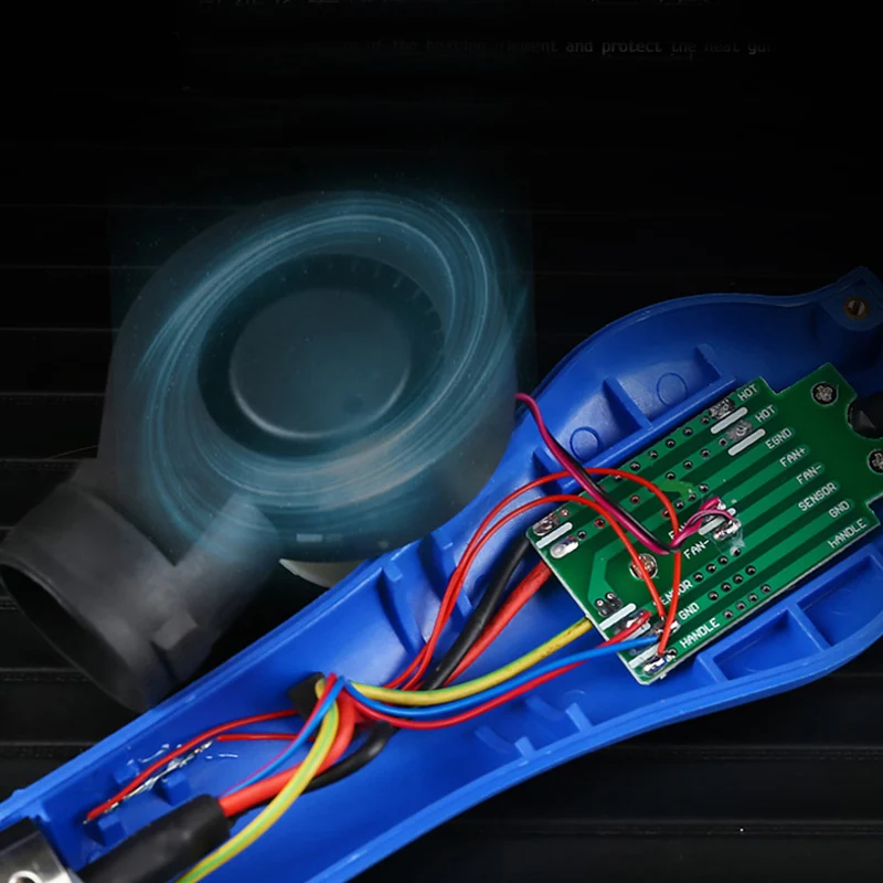 Механическое обслуживание guy HK8586D Тепловая пушка паяльная станция в сочетании со