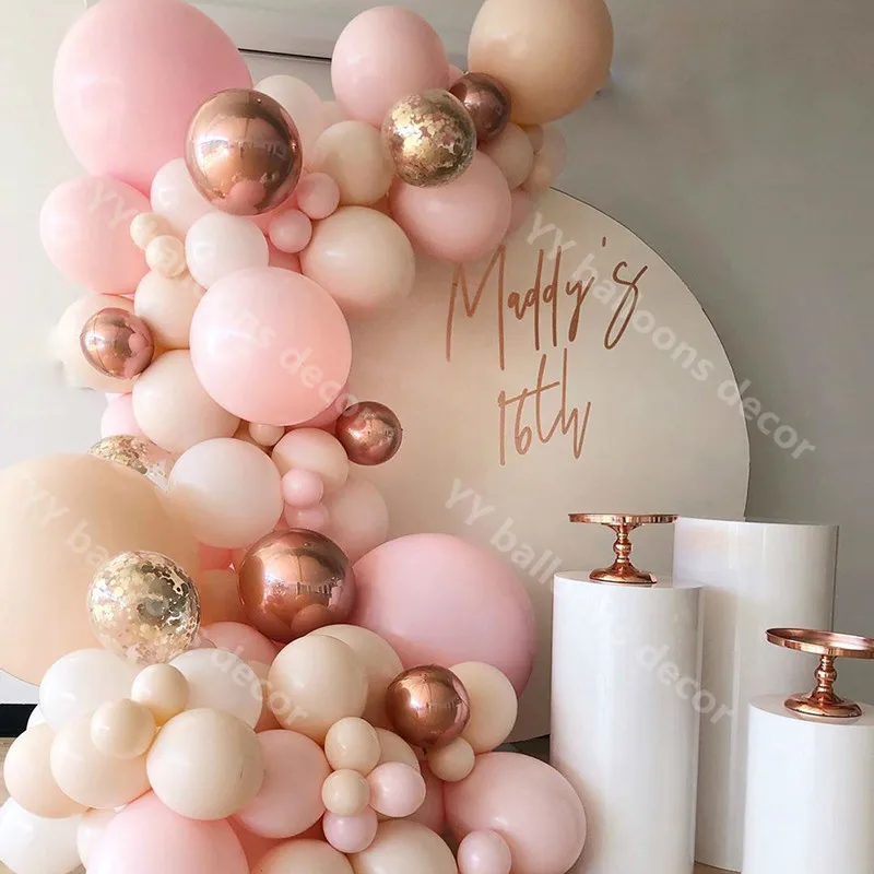 103 шт. пастельные Макарон воздушные шары гирлянда АРОКА Свадьба детский душ