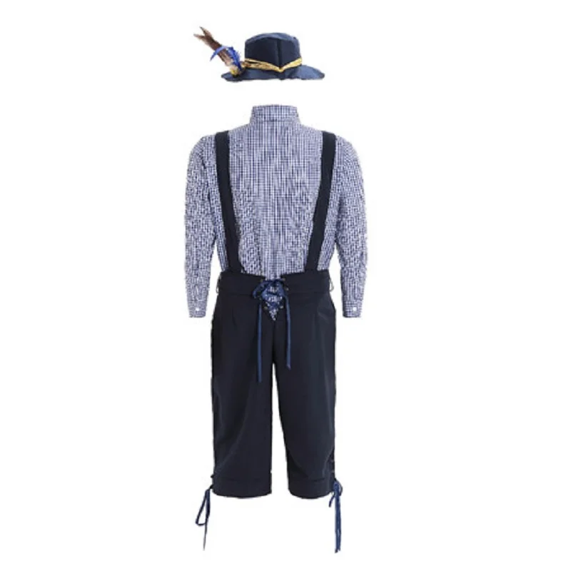 

Hot Sell Fashion German Traditional Clothes Oktoberfest Costume Bavarian Beer Festival Cosplay Costumes Halloween for Adult Men