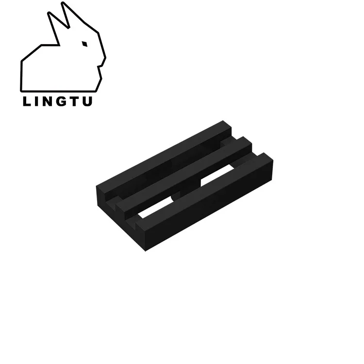 LINGTU строительный блок для бренда Fro Lego 2412 30244 1x2 пластин Развивающие детские