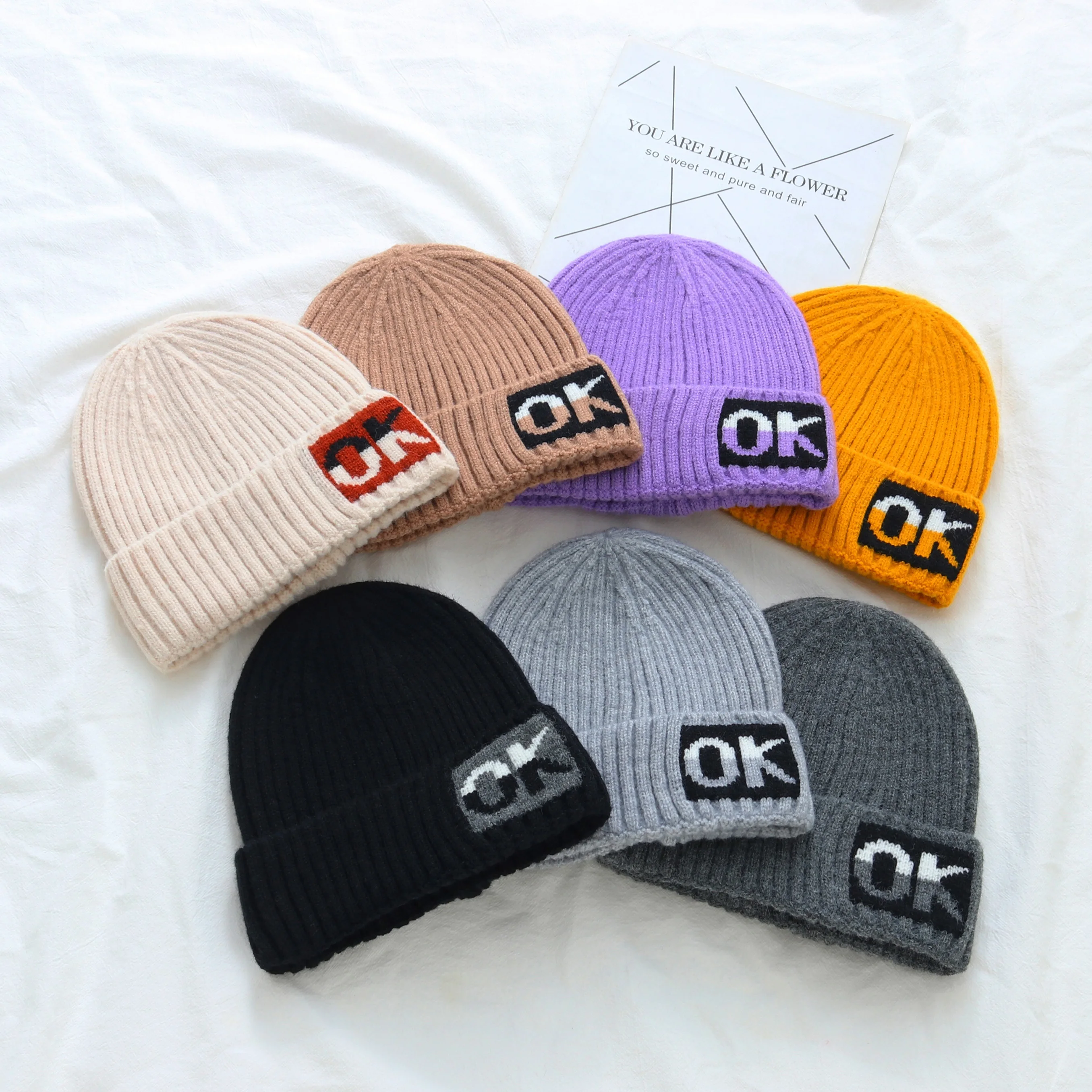 

2021 New Winter Hats for Women Men Beanies Knitted Solid Cool Hat Girls Autumn Female Beanie Warm Bonnet Casual Cap Wholesale