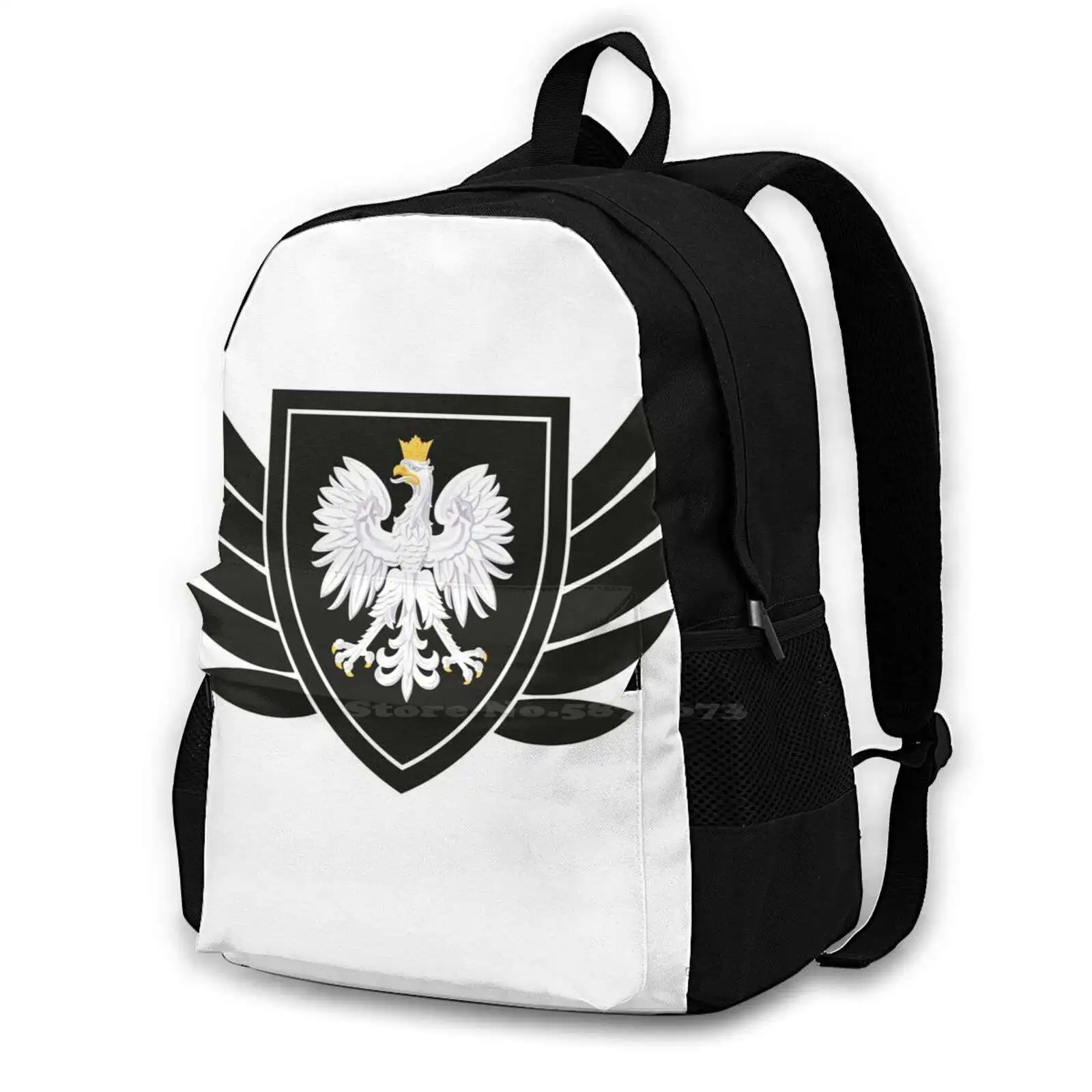

Polska Poland Polen Women Men Teens Laptop Travel School Bags Polska Poland Polen Polish Design Polsih Polska Polska Design