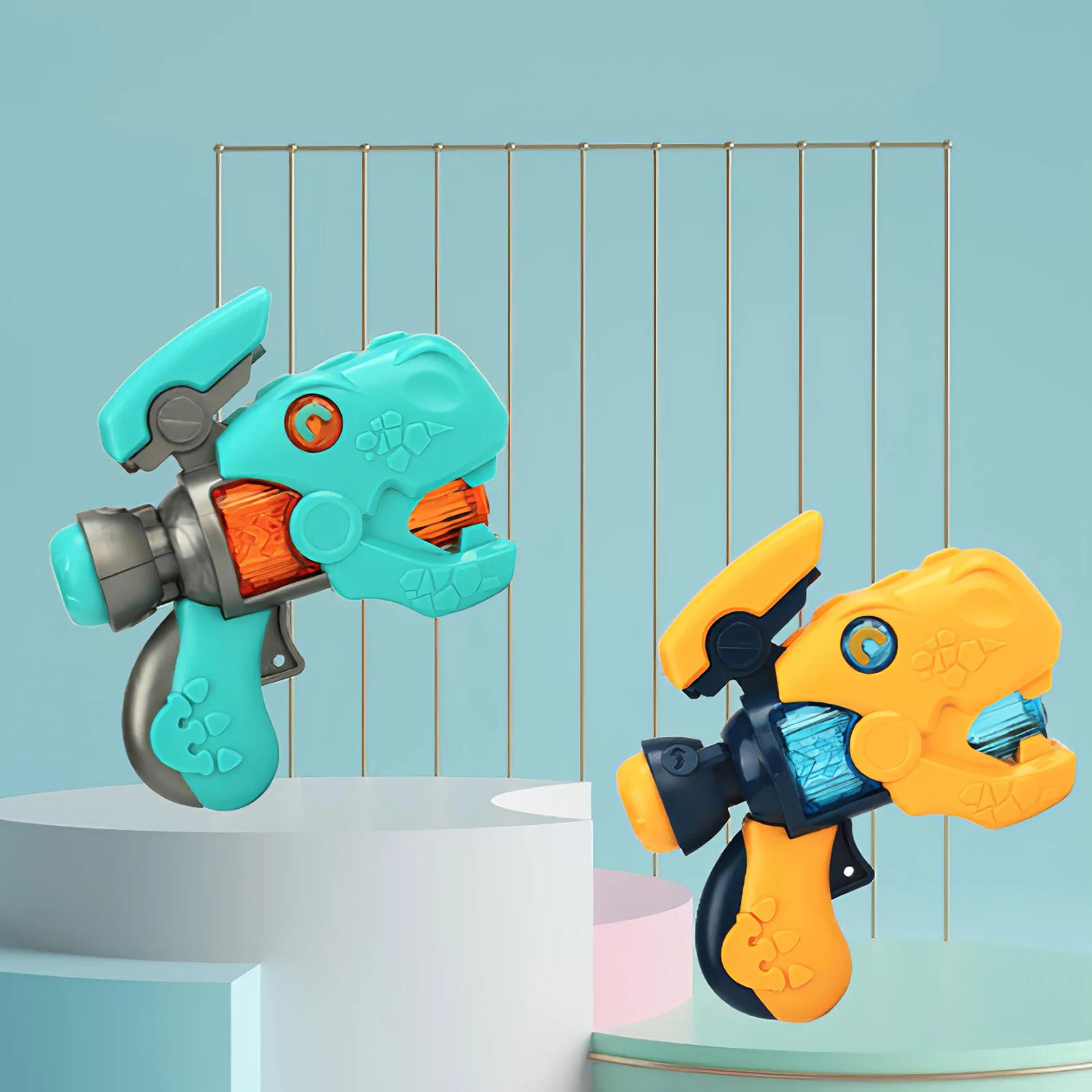 

Baby LED Sound Light Gun Toy Children'S Dinosaur Blaster Toy Cartoon Electric Dinosaur Sound Flash Shooting Pistol Toys For Boys