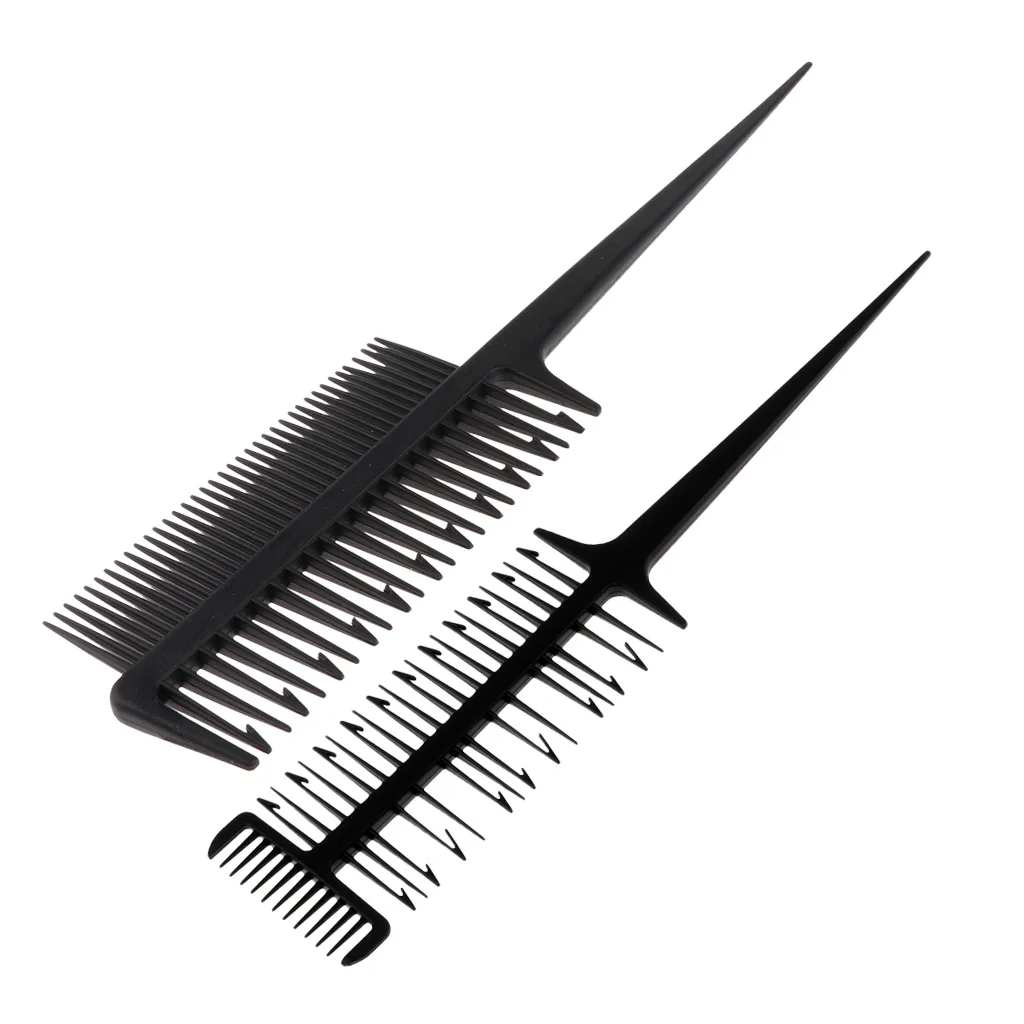 Парикмахерская расческа для волос 2 шт. 3 вида термостойкий триммер | Красота и