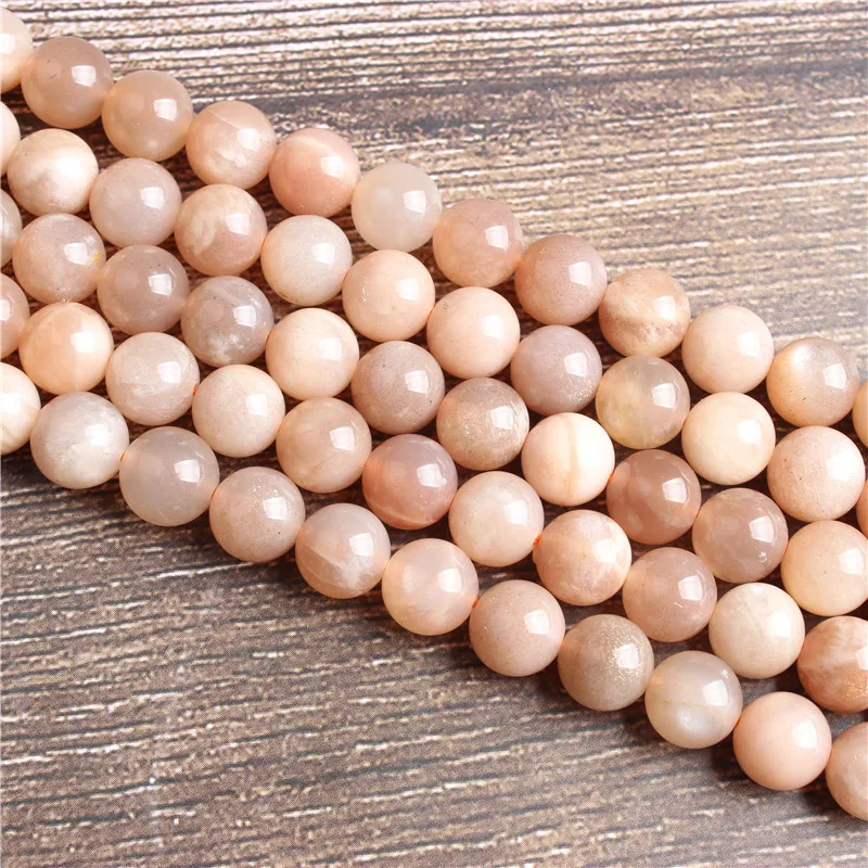 4/6/8/10/12mm Fashion Natural Jewelry Orange Loose Beads Be Fit for DIY Bracelet Necklace Earrings Accessories And Amulet | Украшения и