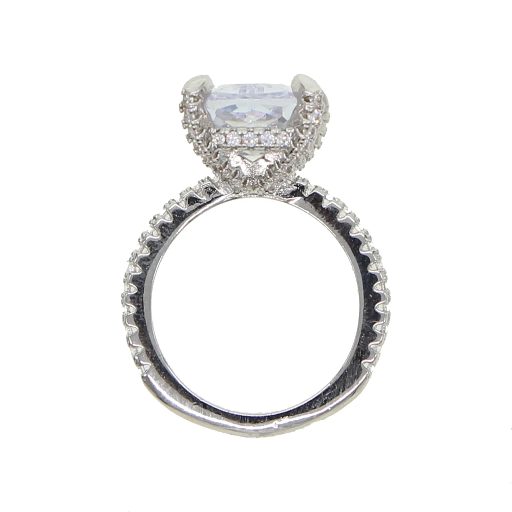 2020 великолепные большие белые кубические циркониевые кольца с драгоценным