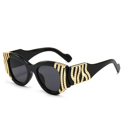 

Metal Sunglasses For Men And Women Vintage Sunglasses Personality Fashion Street Photography Style 2021 New Style Glasses
