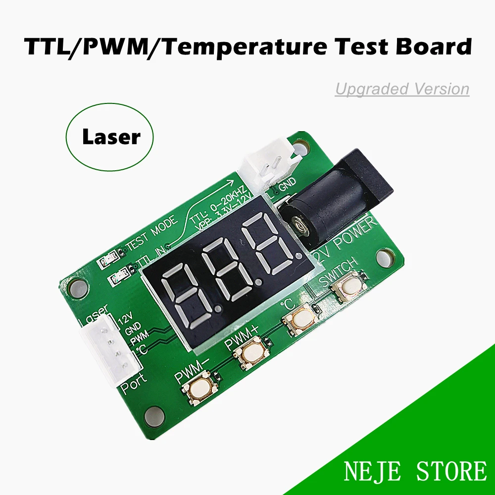 Плата для измерения температуры NEJE устройство проверки TTL PWM лазерного модуля