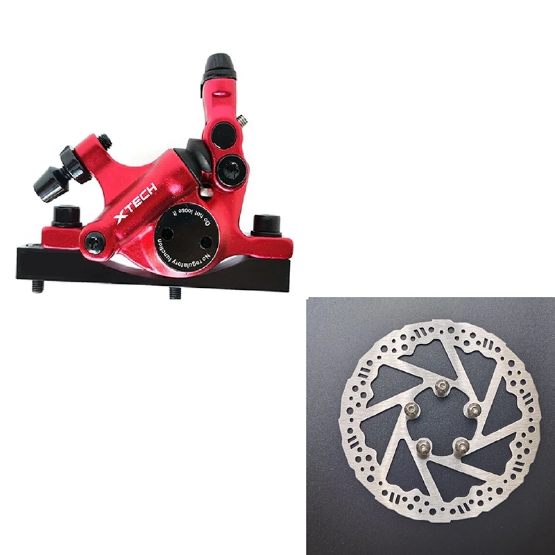 

Electric Scooter Hydraulic Brake Adapter Kit Aluminum 135mm Disk Brakes Disc Piston Parts for Xiaomi M365 PRO