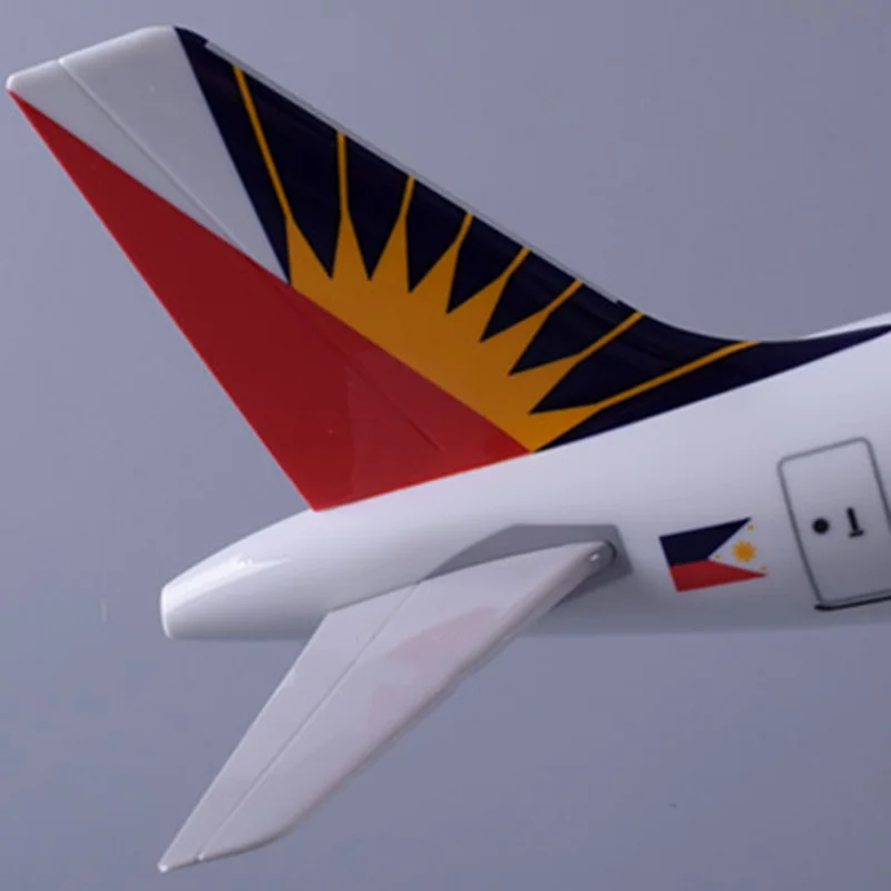 47CM 1:150 Scale Airbus A320 Model Air Philippines Airlines With Base Alloy Aircraft Plane Collectible Cisplay Toys Collections | Игрушки и