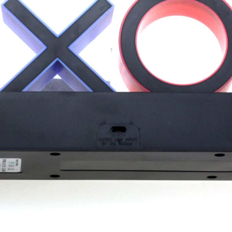 2020 атмосфера неоновый свет игра значок лампа Голосовое управление регулируемая