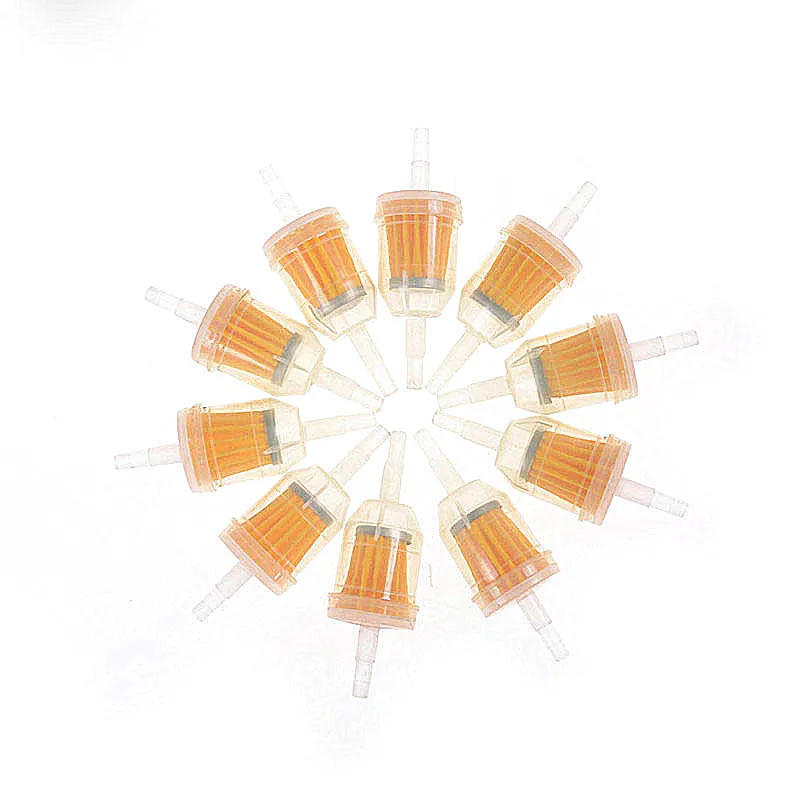 10 шт. пластиковый и металлический шланг для мотоцикла скутера бензиновый фильтр