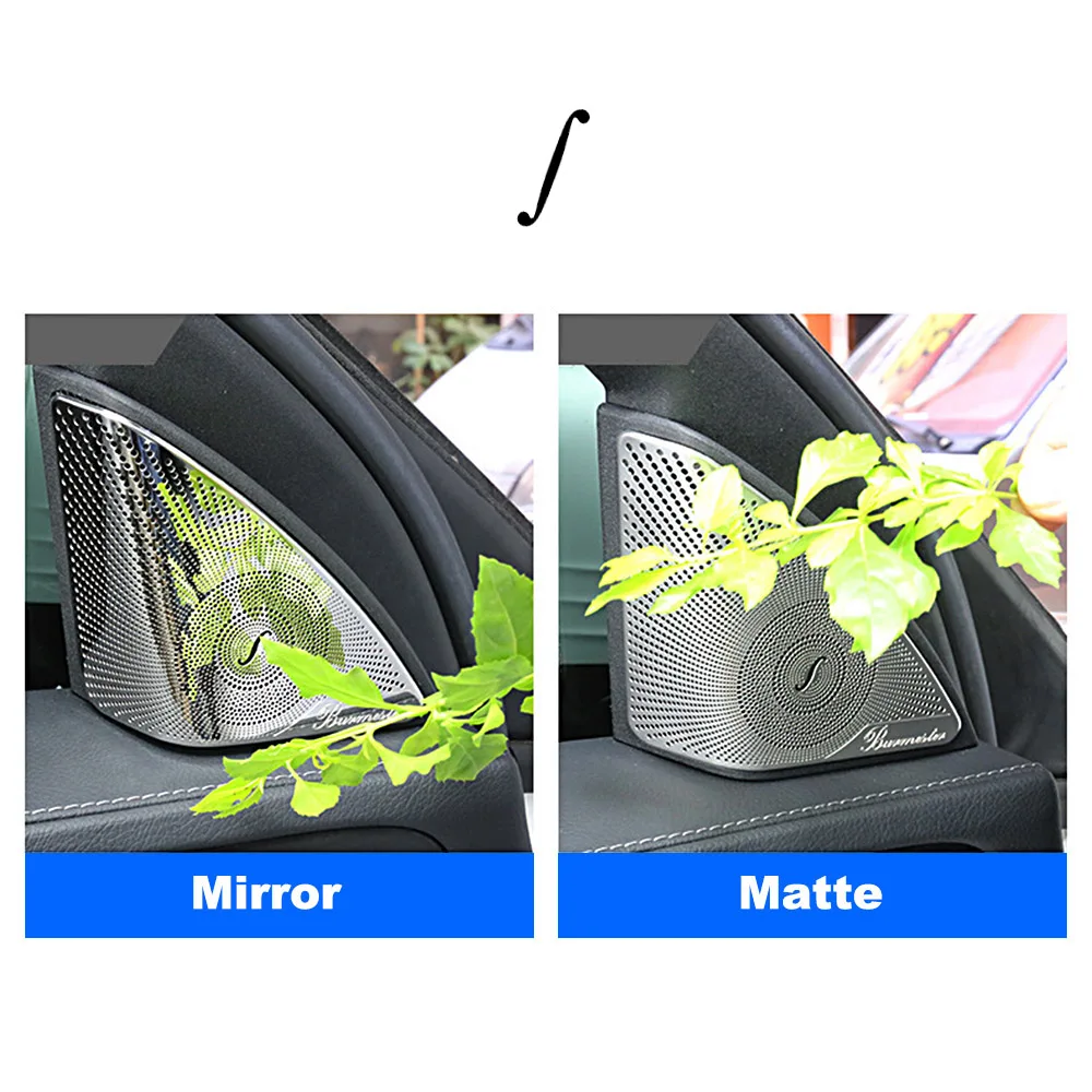 2 шт. декоративные металлические наклейки для салона автомобиля Mercedes Benz C Class W205 C320