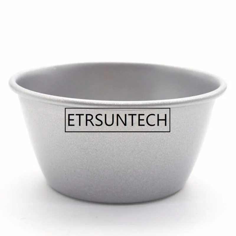 Billig 100 Stücke Ei Torte Form Carbon Stahl NonStick Cupcake Pie Cookie Kuchen Pudding Form Backen Tassen