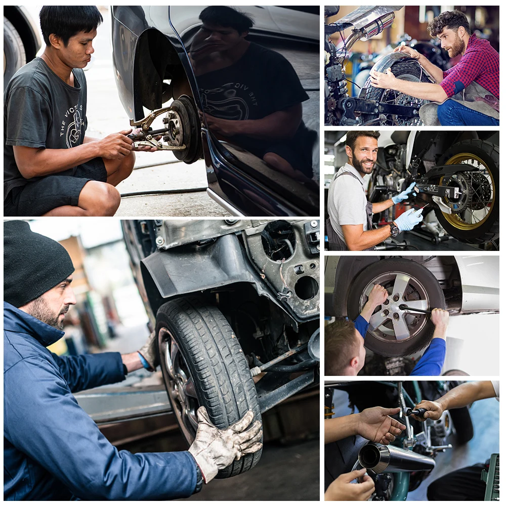 

Tire Nut Remover Kit Tire Lug Nut Wrench Labor Saving Torque Multiplier Wheel Removing Repair Tool with Carrying Case Gloves