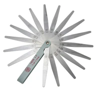useful 0 02 to 1mm measurement tool blades spark plug thickness gap metric filler feeler gauge 1pcs